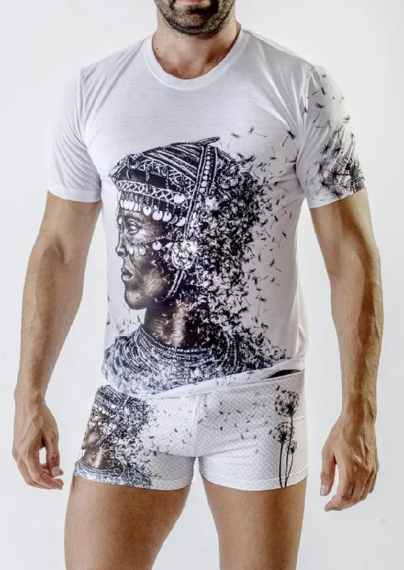 Men T-shirt short sleeve 1717t3 Laid