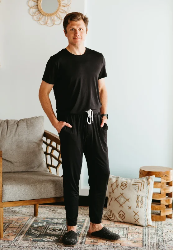 Unisex Tee Bamboo | Black Stylish Men's Neon