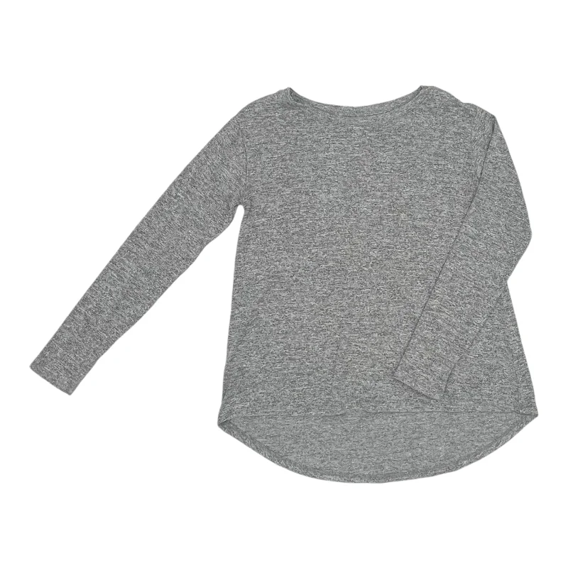 Top Ls By Gap In Grey, Size:S Minimalist Men's Casual 