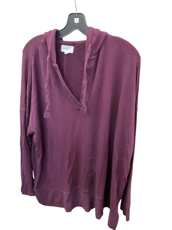 Sweatshirt Designer By Lou And Grey In Purple, Size: L Artistic Men's Hand