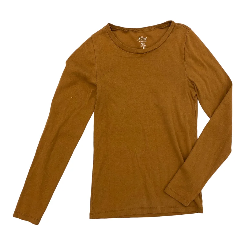 Top Ls By J. Crew In Brown, Size:M Sleek Men's Contemporary 