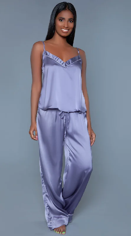 Madison Satin Pajama Set Cozy Men's Winter