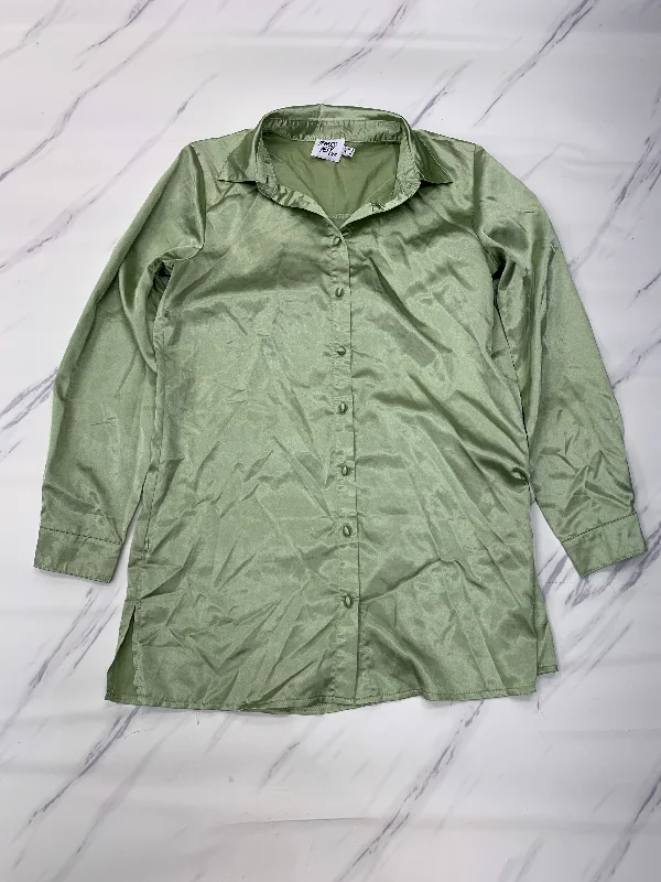 Top Long Sleeve By Cmc In Green, Size: S Confident Men's High