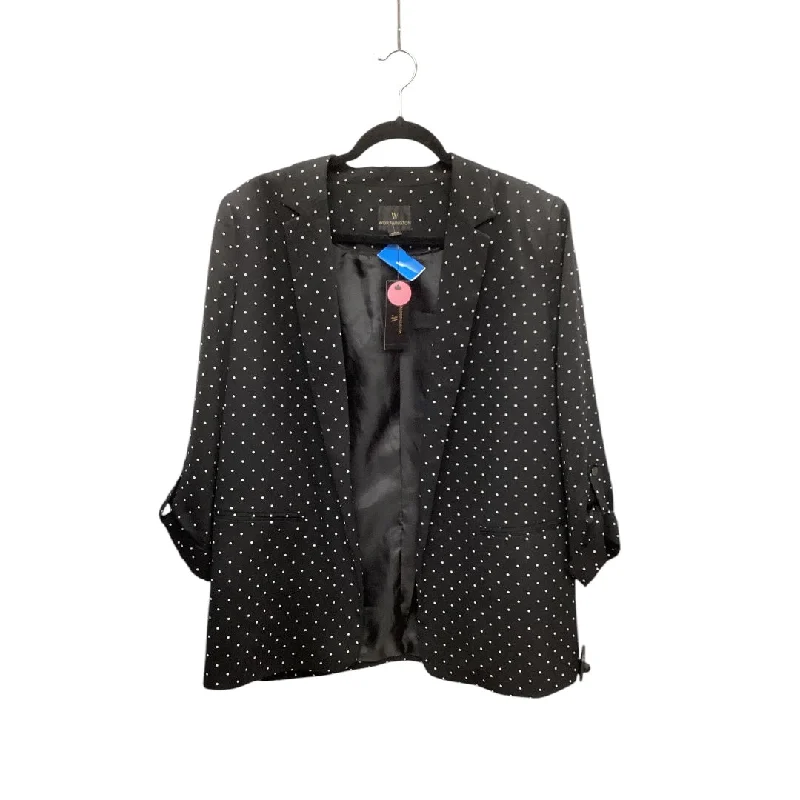 Blazer By Worthington In Black, Size: L Stylish Men's Neon