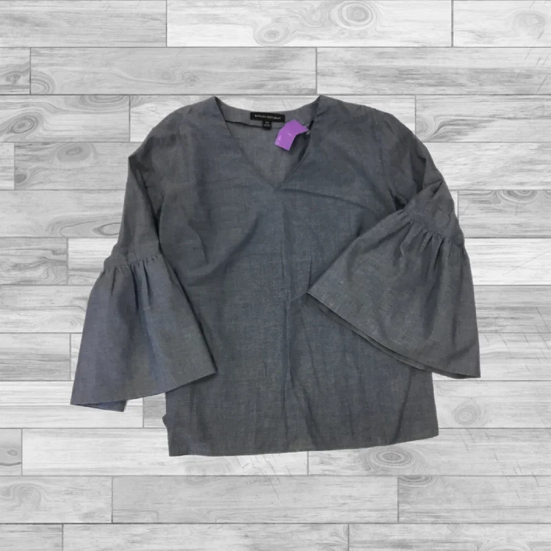 Top Long Sleeve By Banana Republic In Blue, Size: Xs Dynamic Men's Glow