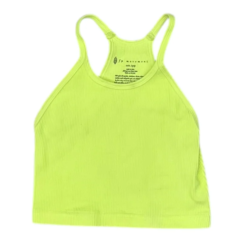 Athletic Tank Top By Free People In Yellow, Size:Xs Cool Men's Skate