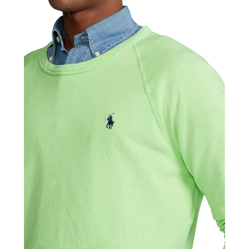 Polo Ralph Lauren - Crew Neck Sweatshirt - Lime Unique Men's Patch
