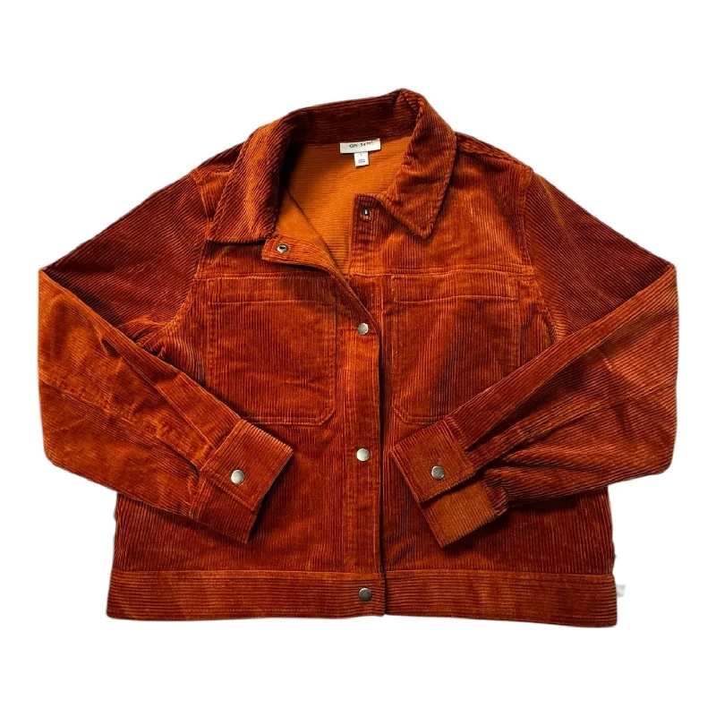 Blazer By Cmc In Orange, Size: L Cozy Men's Sherpa