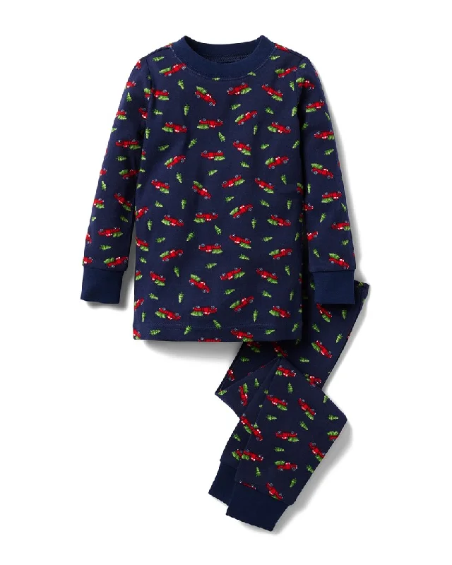 Janie and Jack Pajama Tough Men's Military