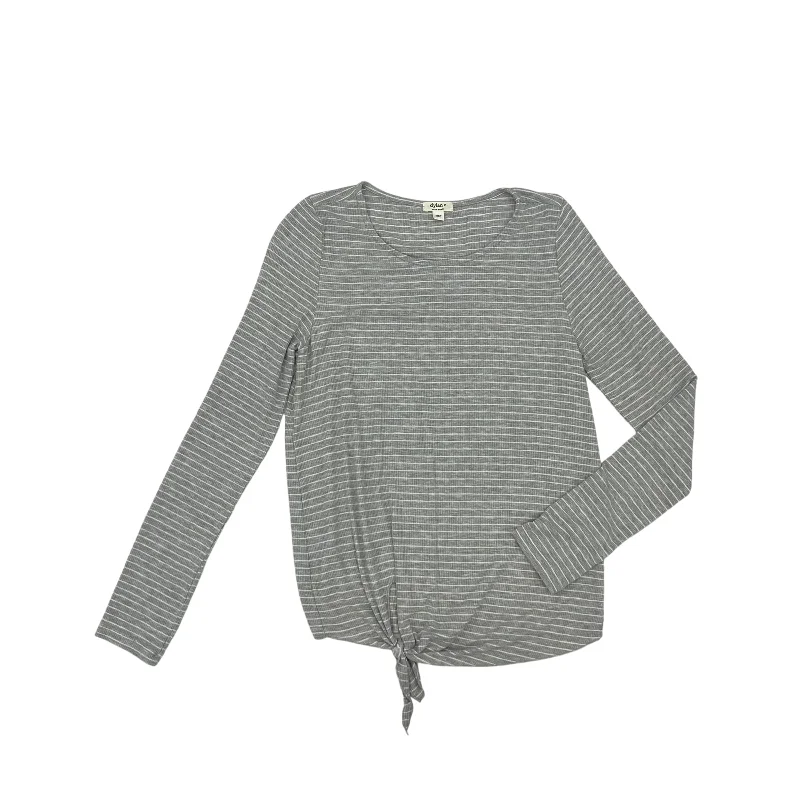 Top Ls By Dylan In Grey, Size:Xs Edgy Men's Punk