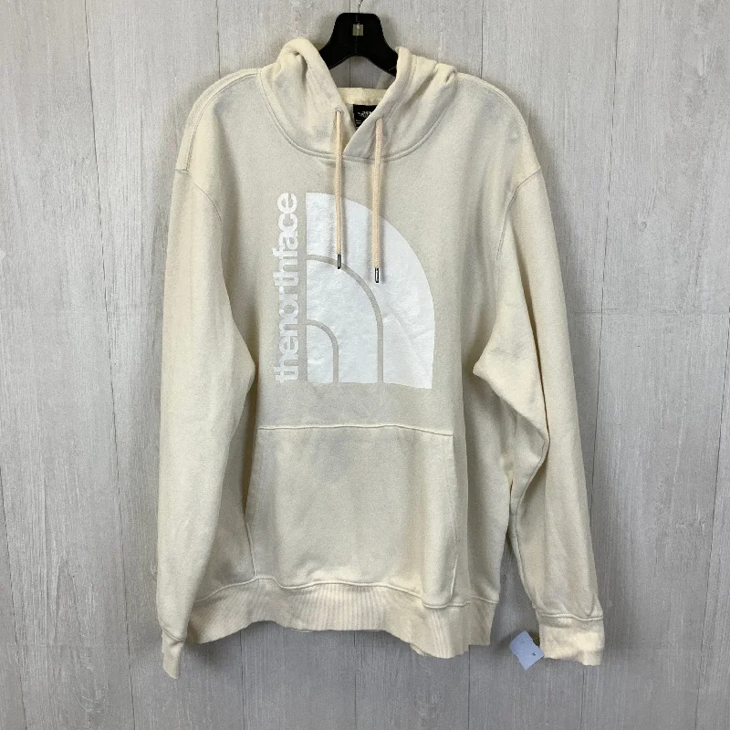 Sweatshirt Hoodie By The North Face In Cream, Size: 2x Tough Men's Military