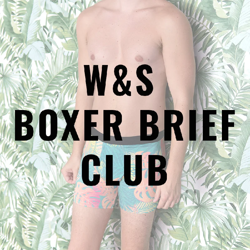 Boxer Brief Membership Club Minimalist Men's Casual 