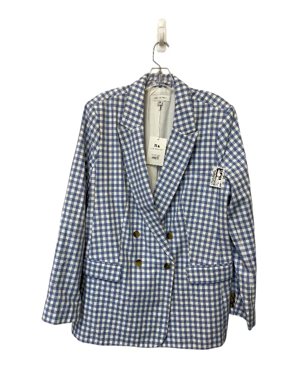 Blazer By Free Assembly In Plaid Pattern, Size: Xxl Beach