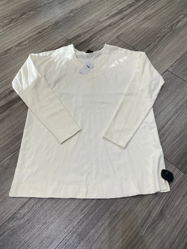 Top Long Sleeve By J. Jill In Cream, Size: S Dynamic Men's Glow