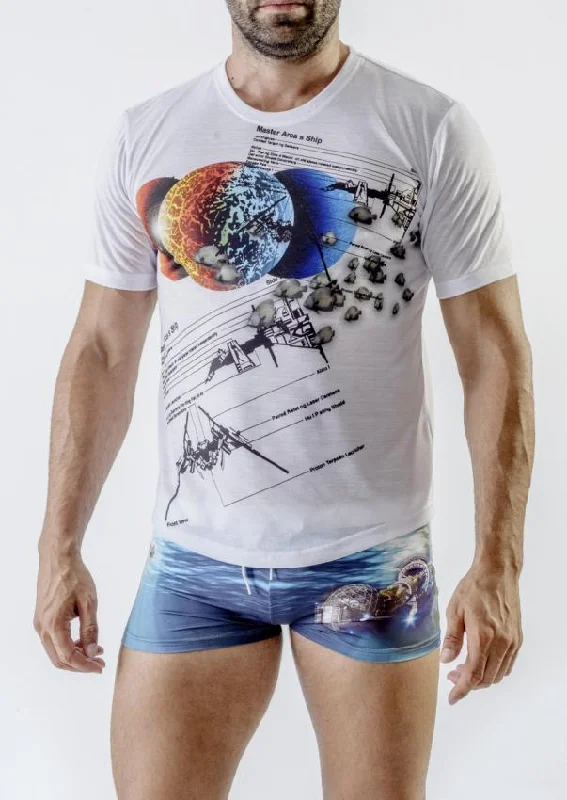 Men T-shirt short sleeve 1702t3 Street