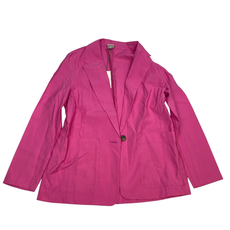Blazer By A New Day In Pink, Size: M Relaxed Men's Beach