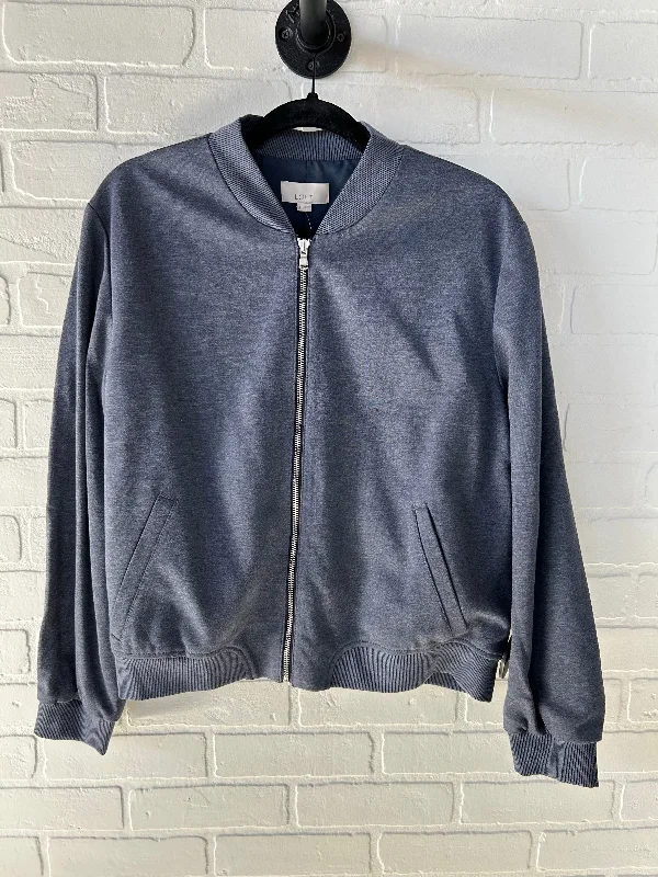 Sweatshirt Crewneck By Loft In Blue, Size: L Lumberjack