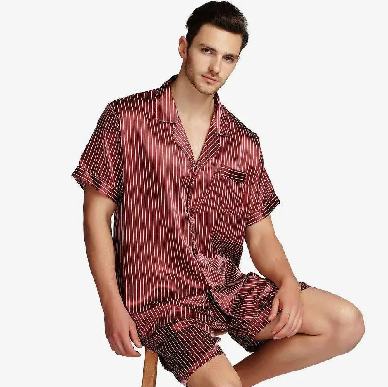 Tucked In Nice Men Pajamas Set Vacation