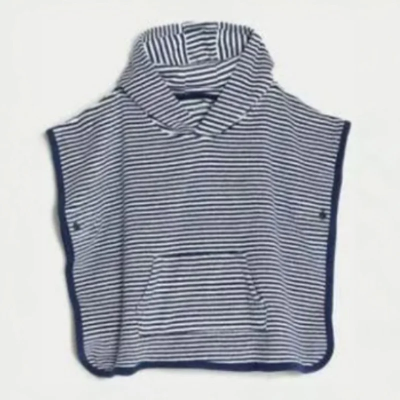 Coco Blanc Terry Poncho Navy Classic Men's Pin