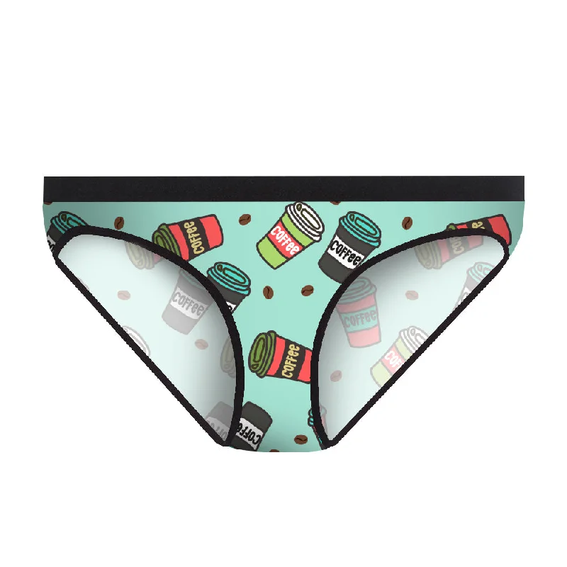 Coffee - Bikini Dapper Men's Bow