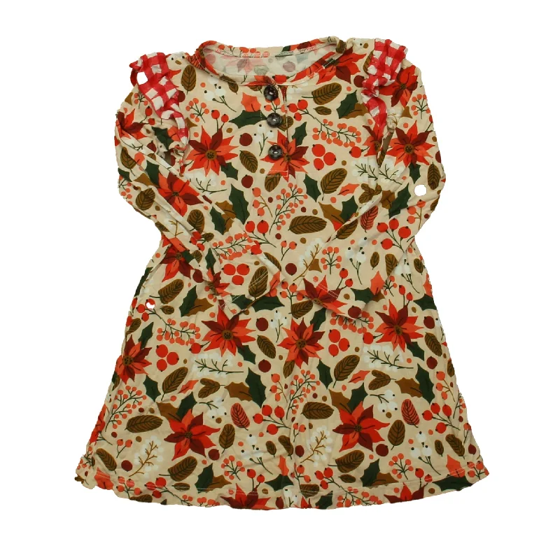 Gigi and Max Girls Pink Floral Nightgown Relaxed Men's Australian 