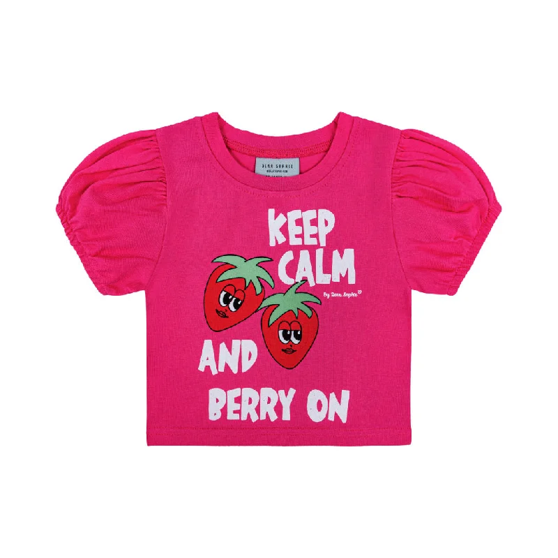 STRAWBERRY PINK / CROP TOP Vacation