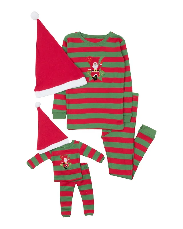 Leveret Girls & Doll Pajama Masculine Men's Thick
