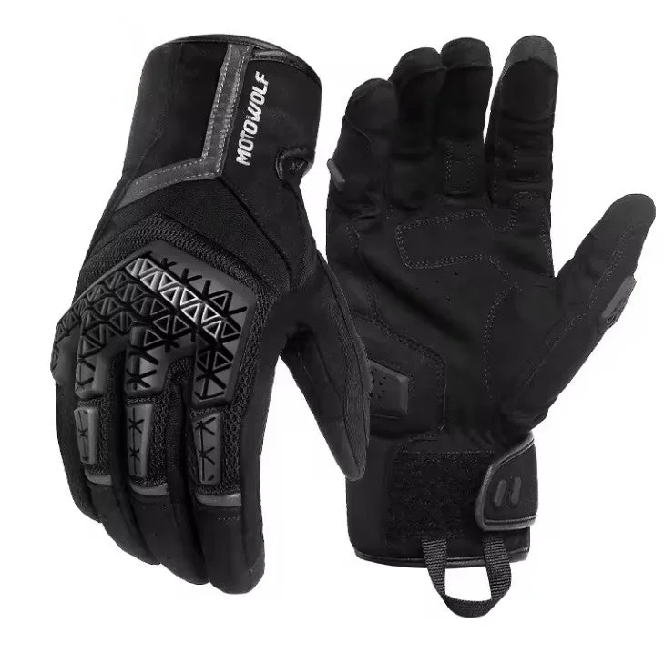 Motowolf Gloves Unique Men's Patch