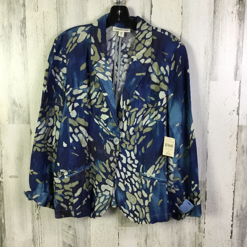 Blazer By Coldwater Creek In Blue, Size: L Traditional Men's Country