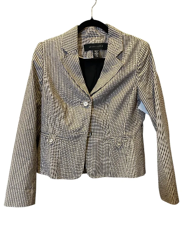 Blazer By Apostrophe In Striped Pattern, Size: M Artistic Men's Avant