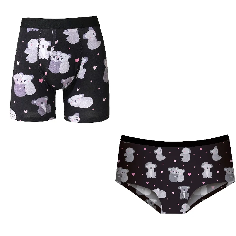 Matching Pairs Cheeky/Boxer - Koklas Monochromatic All