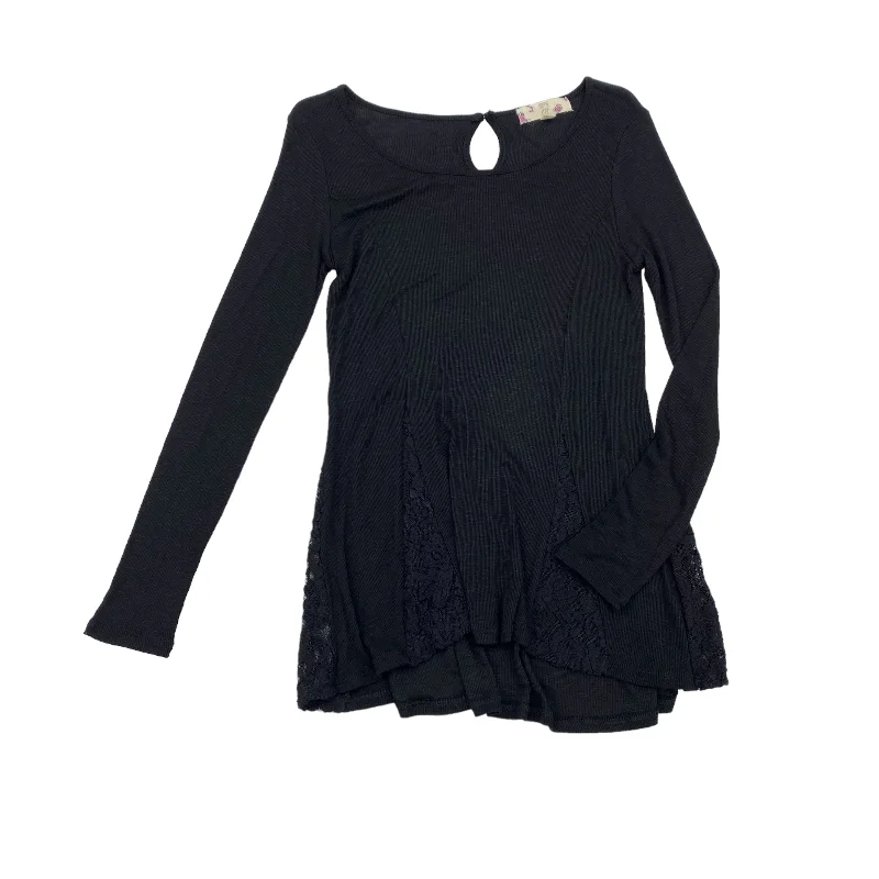 BLACK TOP LS by HIPPIE ROSE Size:M Athletic Men's High