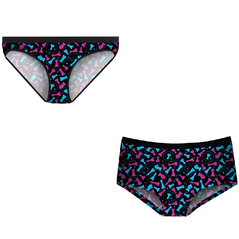 Matching Pairs Cheeky/Bikini - Checkmate Youthful Men's Pop