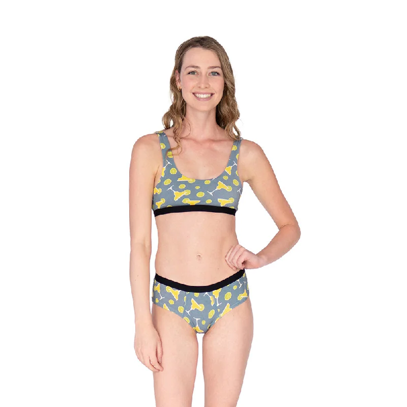 HappyHour - Undie + Bralette Set Artistic Men's Hand