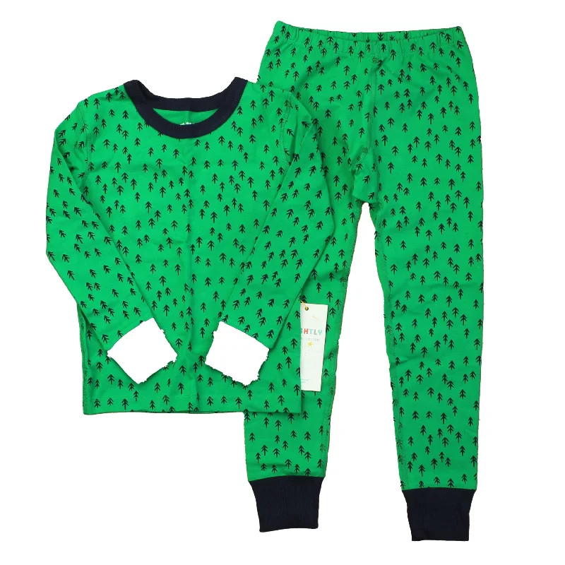 Mightly Boys Green | Blue 2-piece Pajamas Adventure