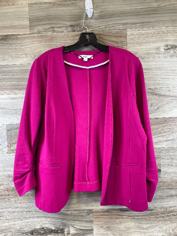 Blazer By Kensie In Pink, Size: L Preppy Men's College