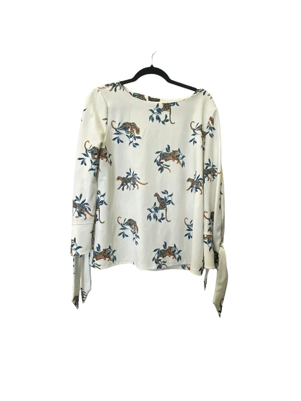 Top Long Sleeve By Ann Taylor In Multi-colored, Size: L Youthful Men's Pop