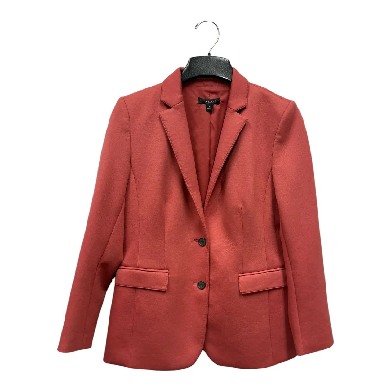 Blazer By Ann Taylor In Pink, Size:M Tailored