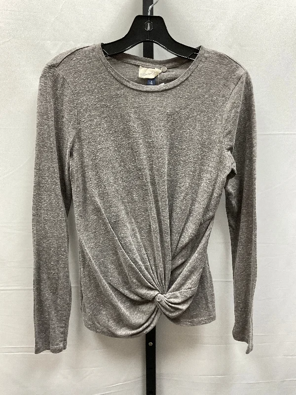 Top Long Sleeve By Universal Thread In Grey, Size: S Traditional Men's Wool