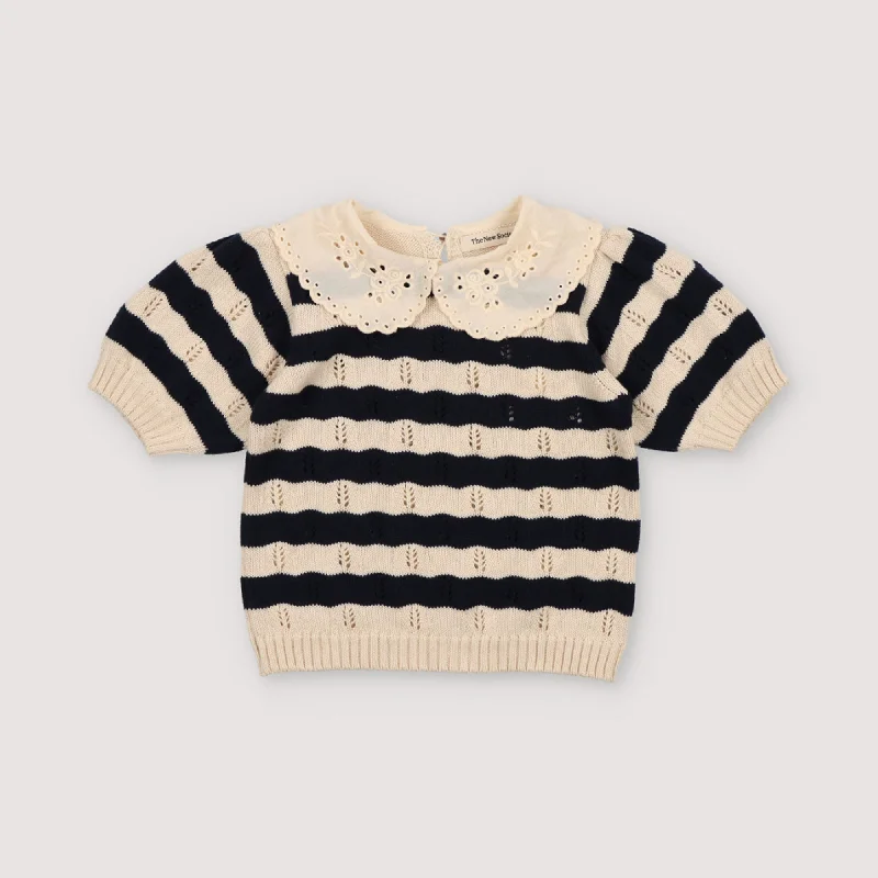 The New Society Marina Jumper Navy Street