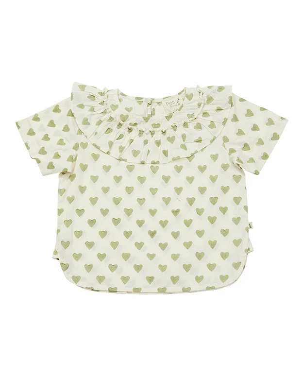 EDUTH TOP-Green Heart Rugged Men's Outdoor 