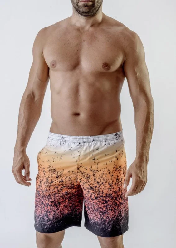 Men Board Shorts 1710p4 Confident Men's High