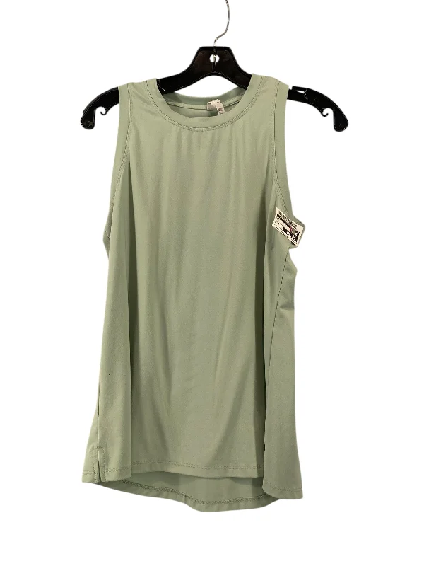 Athletic Tank Top By Kyodan In Green, Size: S Laid