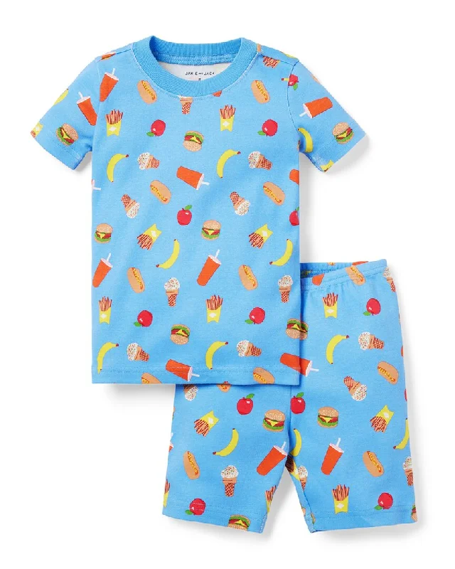 Janie and Jack Pajama Polished Men's Satin