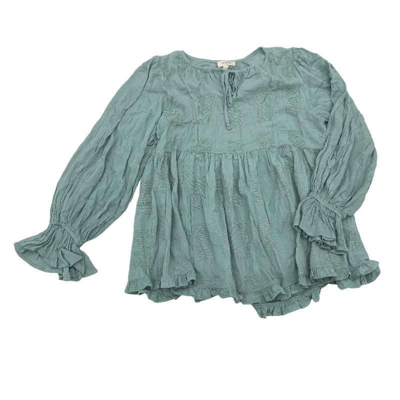 GREEN TOP LS by UMGEE Size:XS Adventure