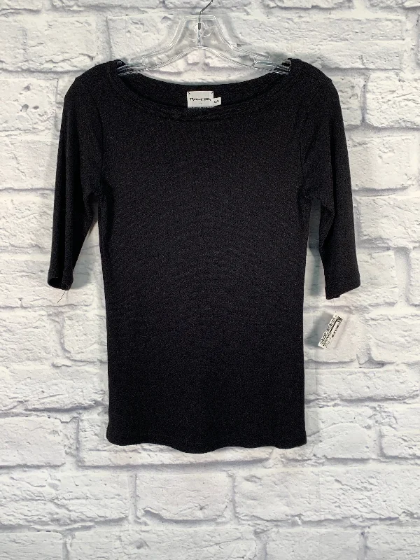 Top 3/4 Sleeve By Michael Stars In Black, Size: Xs Adventure