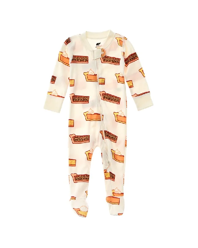 Monica + Andy One-Piece Baby Footed Pajama Elegant Men's Cashmere
