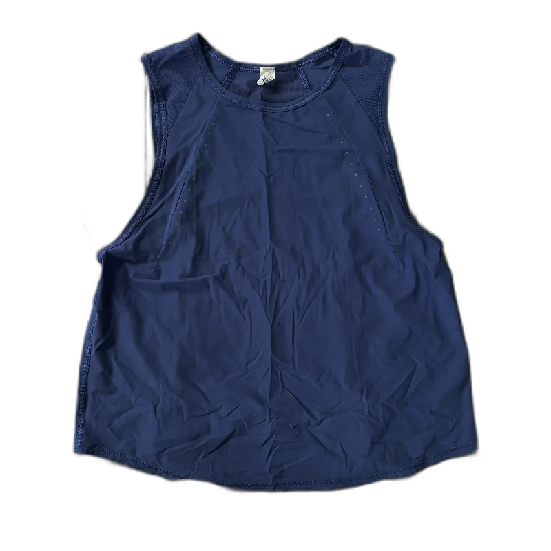 Athletic Tank Top By Lululemon In Blue, Size: 2 Polished Men's Satin